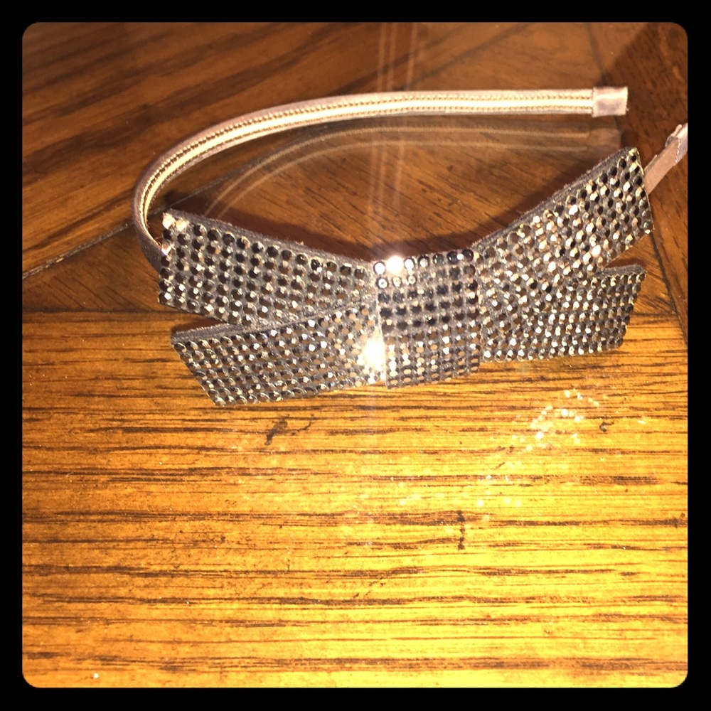 Henri Bendel jeweled bow headband